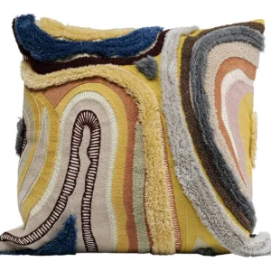 Discount KARE Design Cushion Lava Brown 45x45cm