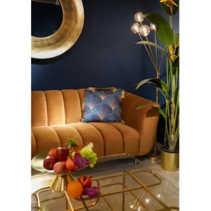 Sale KARE Design Cushion Leaves Fringe 45x45cm