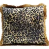 Fashion KARE Design Cushion Leo Fringe 45x45cm