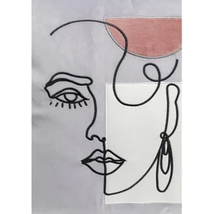 Fashion KARE Design Cushion Mademoiselle 45x45cm