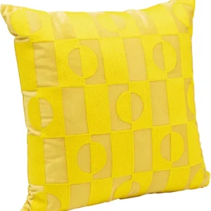 Fashion KARE Design Cushion Phase Yellow 45x45cm