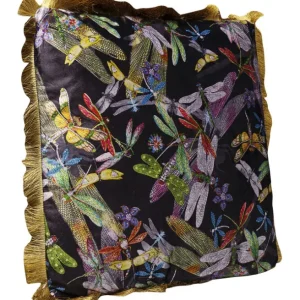 Hot KARE Design Cushion Tropical Garden Fringe 45x45cm