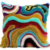 Clearance KARE Design Cushion Waves Multi 45x45cm