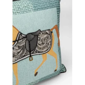 Sale KARE Design CushionShow Horse Plaid 45x45cm