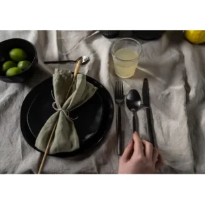Fashion KARE Design Cutlery Gloria Matt Black (16/part)