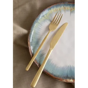 Sale KARE Design Cutlery Gloria Matt Gold (16/part)
