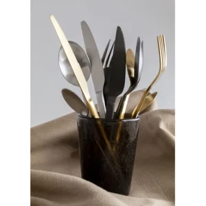 Sale KARE Design Cutlery Gloria Matt Gold (16/part)