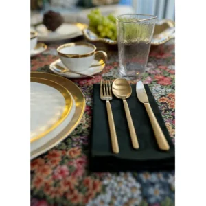 Sale KARE Design Cutlery Gloria Matt Gold (16/part)