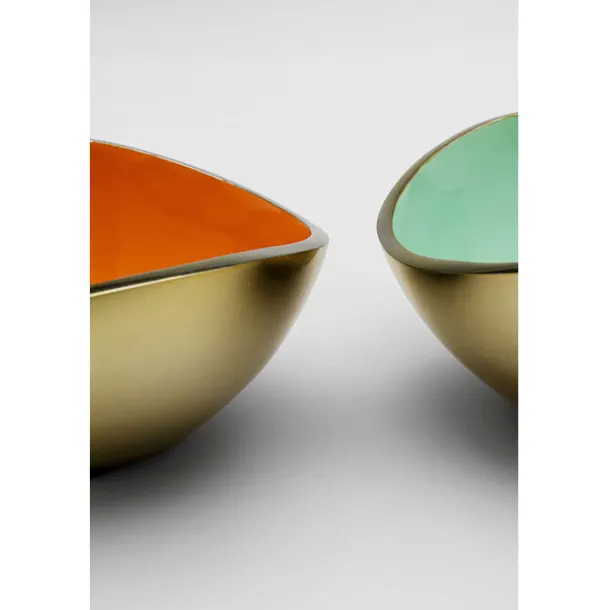 Hot KARE Design Deco Bowl Samba Colore Plain (4/Set)