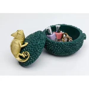 Hot KARE Design Deco Box Jackfruit Chameleon 20cm