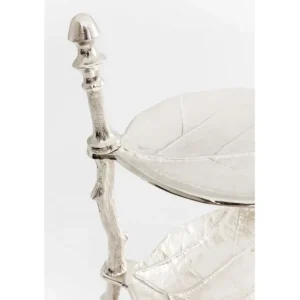 Clearance KARE Design Deco Etagere Leaf Silver