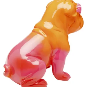 Fashion KARE Design Deco Figure Fashion Dog Pink 37cm