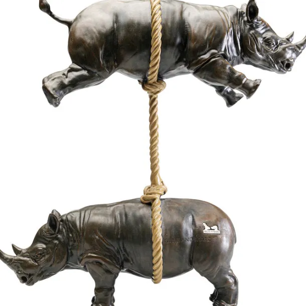 deco_figurine_artistic_rh_0.webp Hot KARE Design Deco Figurine Artistic Rhino 46cm