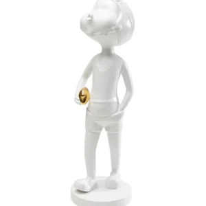 Discount KARE Design Deco Figurine Ball Girl White 41cm
