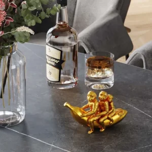 Outlet KARE Design Deco Figurine Banana Ride 12cm