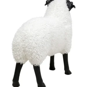 Hot KARE Design Deco Figurine Bathilde Ram White 78cm