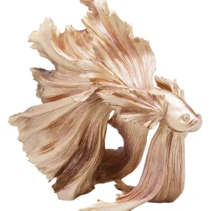 Online KARE Design Deco Figurine Betta Fish Gold