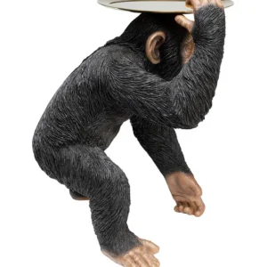 Sale KARE Design Deco Figurine Butler Playing Chimp Black 52cm
