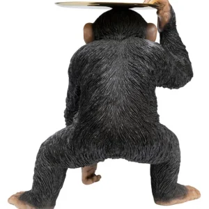 Sale KARE Design Deco Figurine Butler Playing Chimp Black 52cm