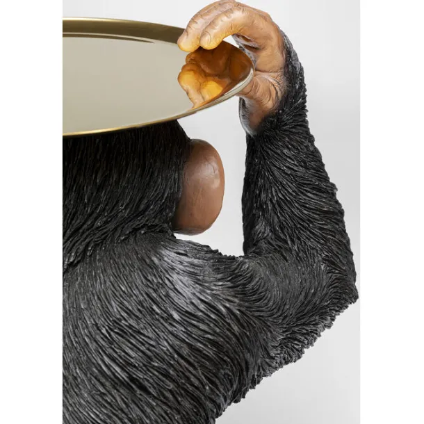 deco_figurine_butler_play_7-1.webp Sale KARE Design Deco Figurine Butler Playing Chimp Black 52cm