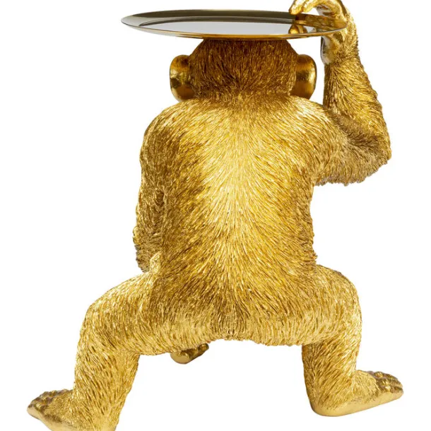 deco_figurine_butler_play_7.webp Sale KARE Design Deco Figurine Butler Playing Chimp Gold 52cm