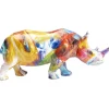 Outlet KARE Design Deco Figurine Colored Rhino 17cm