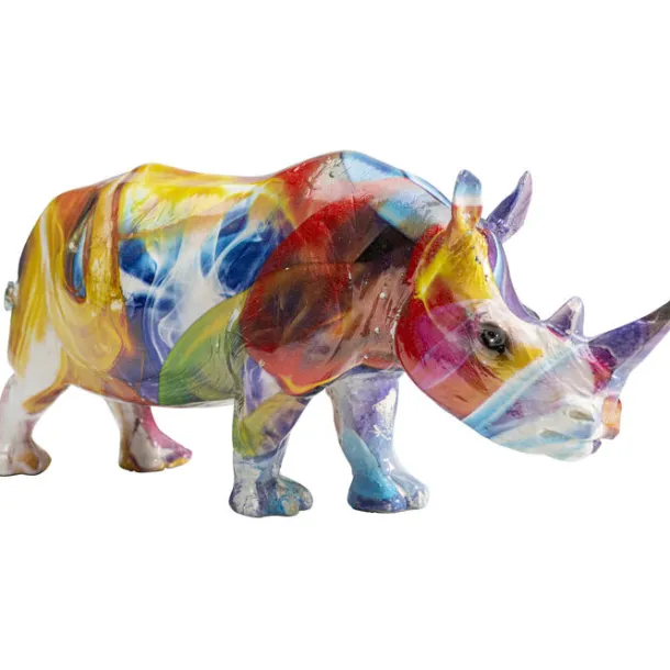 deco_figurine_colored_rhi_3.webp Outlet KARE Design Deco Figurine Colored Rhino 17cm