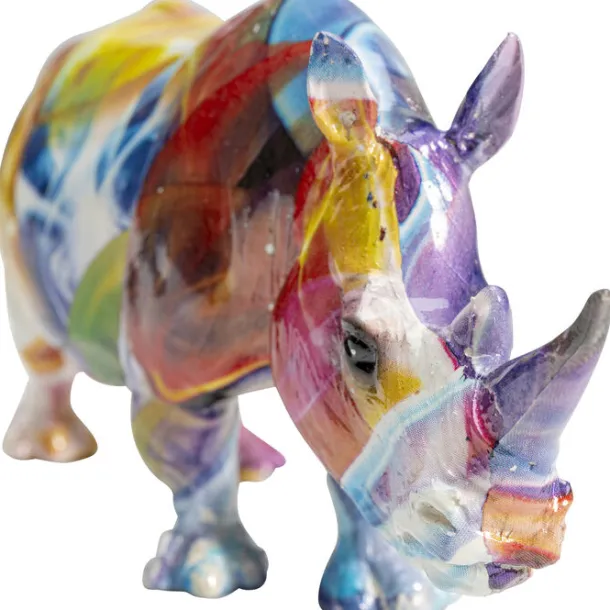 deco_figurine_colored_rhi_4.webp Outlet KARE Design Deco Figurine Colored Rhino 17cm