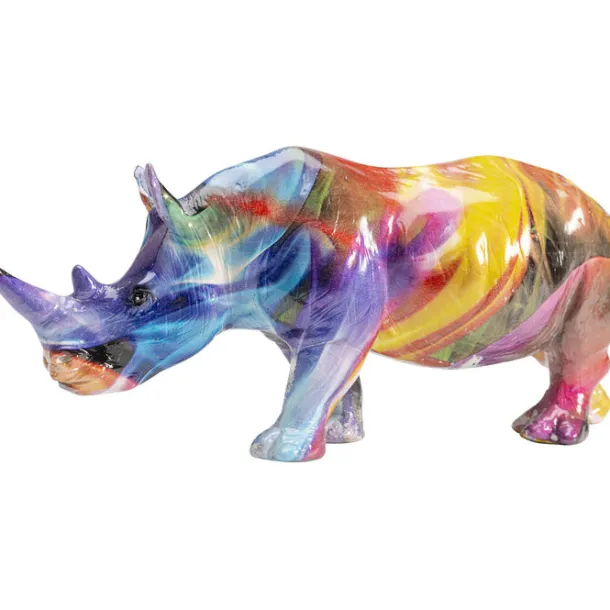 deco_figurine_colored_rhi_5.webp Outlet KARE Design Deco Figurine Colored Rhino 17cm