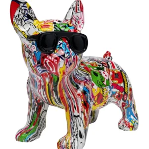 Best KARE Design Deco Figurine Comic Dog Glasses 25cm