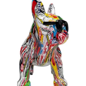 Best KARE Design Deco Figurine Comic Dog Glasses 25cm