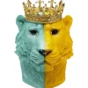 Hot KARE Design Deco Figurine Crowned Tiger 33cm