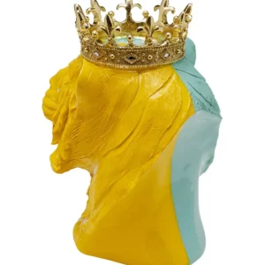 Hot KARE Design Deco Figurine Crowned Tiger 33cm
