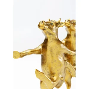 Outlet KARE Design Deco Figurine Dancing Cows 40cm