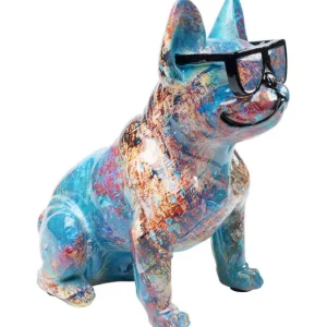 Best KARE Design Deco Figurine Dog of Sunglass