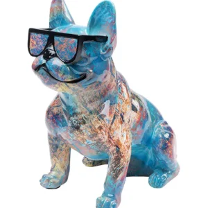 Best KARE Design Deco Figurine Dog of Sunglass