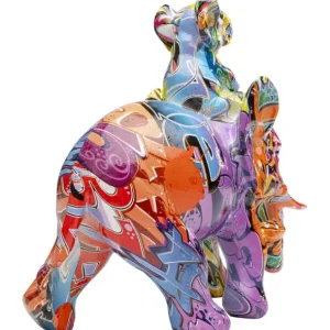 Fashion KARE Design Deco Figurine Elefant Dumbo Uno Graffiti