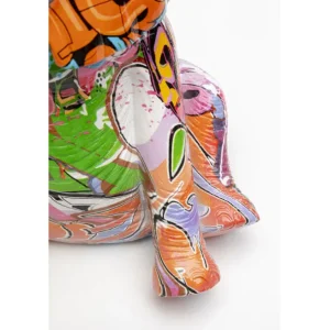 Outlet KARE Design Deco Figurine Elefant Zirkus Graffit (2/Set)