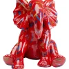 Outlet KARE Design Deco Figurine Elephant Dots Red 18cm