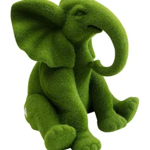 Sale KARE Design Deco Figurine Elephant Flock Green 18cm