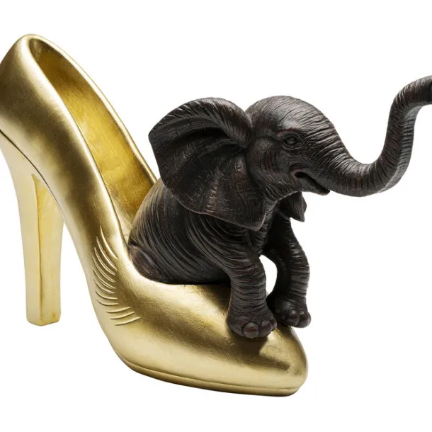 deco_figurine_elephant_sh_1.webp Fashion KARE Design Deco Figurine Elephant Shoe Fetish 34cm