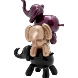 Fashion KARE Design Deco Figurine Elephant Stack 32cm