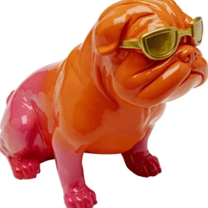 Sale KARE Design Deco Figurine Fashion Dog Orange 17cm
