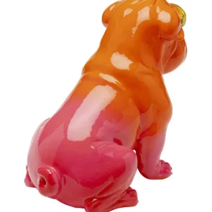 Sale KARE Design Deco Figurine Fashion Dog Orange 17cm