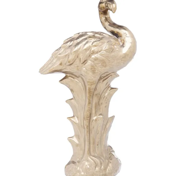 deco_figurine_flamingo_fr_0.webp Sale KARE Design Deco Figurine Flamingo Front Gold