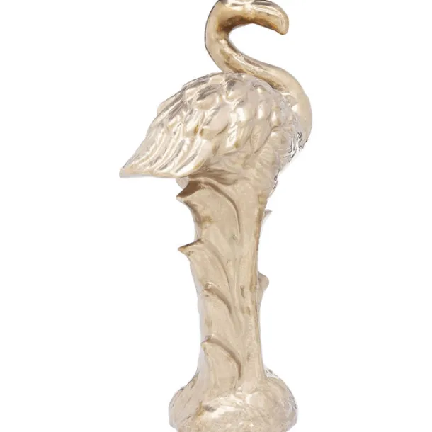 deco_figurine_flamingo_fr_1.webp Sale KARE Design Deco Figurine Flamingo Front Gold