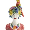 Best KARE Design Deco Figurine Flower Girl 50cm