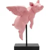 Sale KARE Design Deco Figurine Flying Pig Rose 29cm