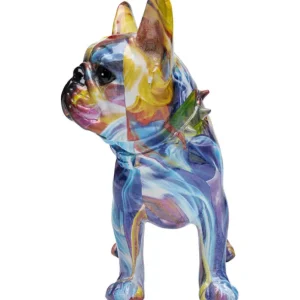Outlet KARE Design Deco Figurine Frenchie Colorful 24cm