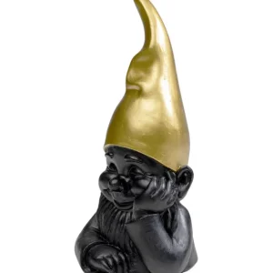 Online KARE Design Deco Figurine Gnome Black 21cm